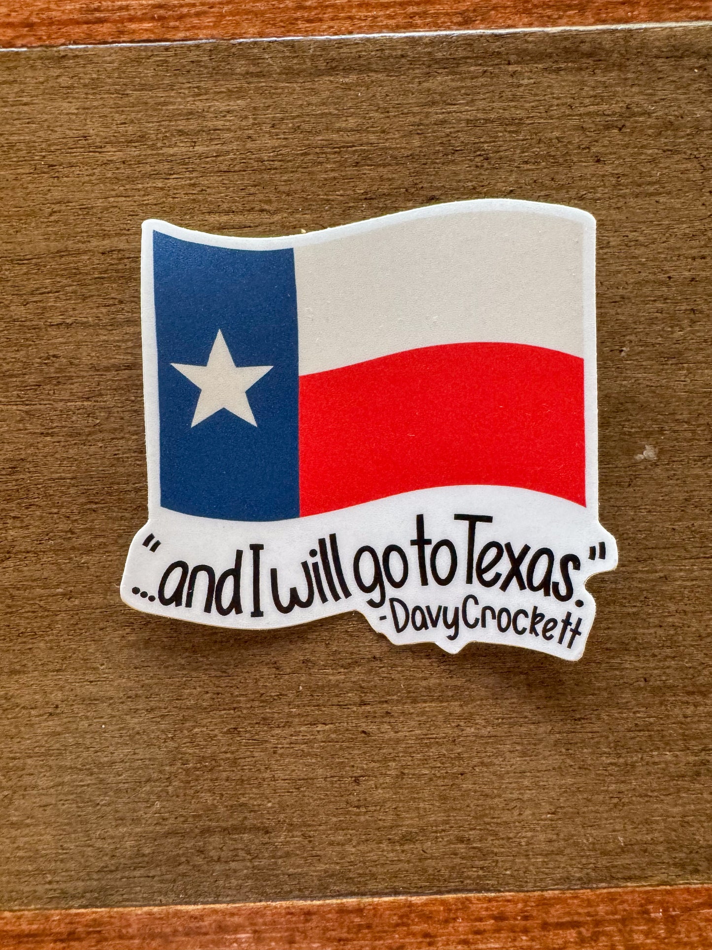 Davy Crockett Sticker