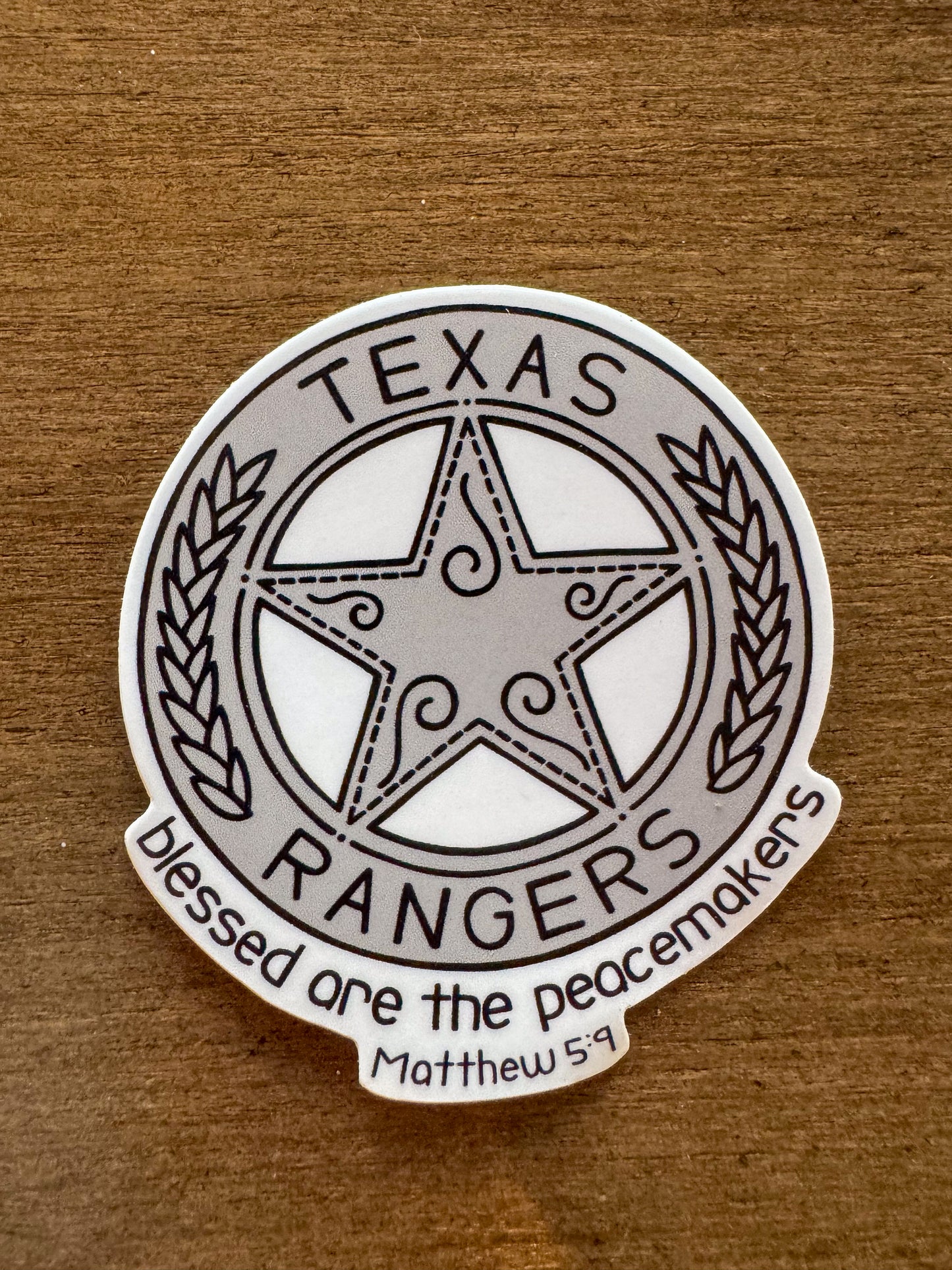 Texas Ranger Sticker