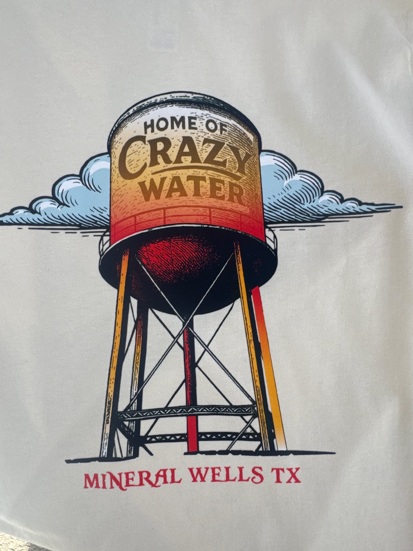 Home of the Crazy Water Tshirt- (adult)