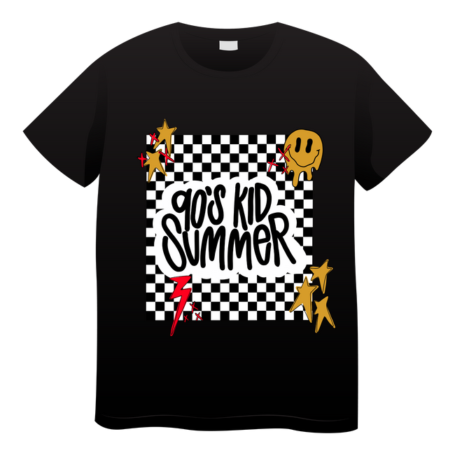 90s Kid Summer Tshirt Hover Image