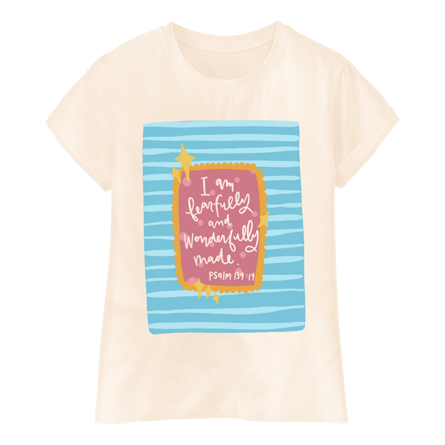 Fearfully and Wonderfully Made Tshirt Hover Image