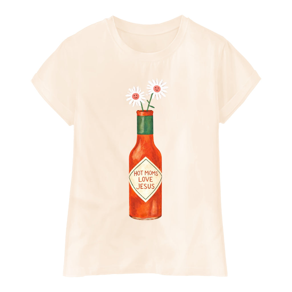 Hot Moms Tshirt- (adult)