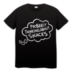 Thinking about Snacks Tshirt