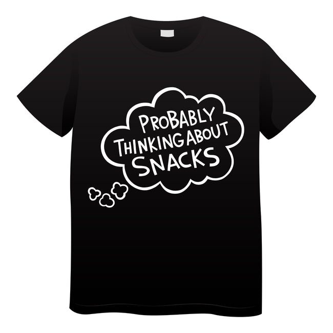 Thinking about Snacks Tshirt Hover Image