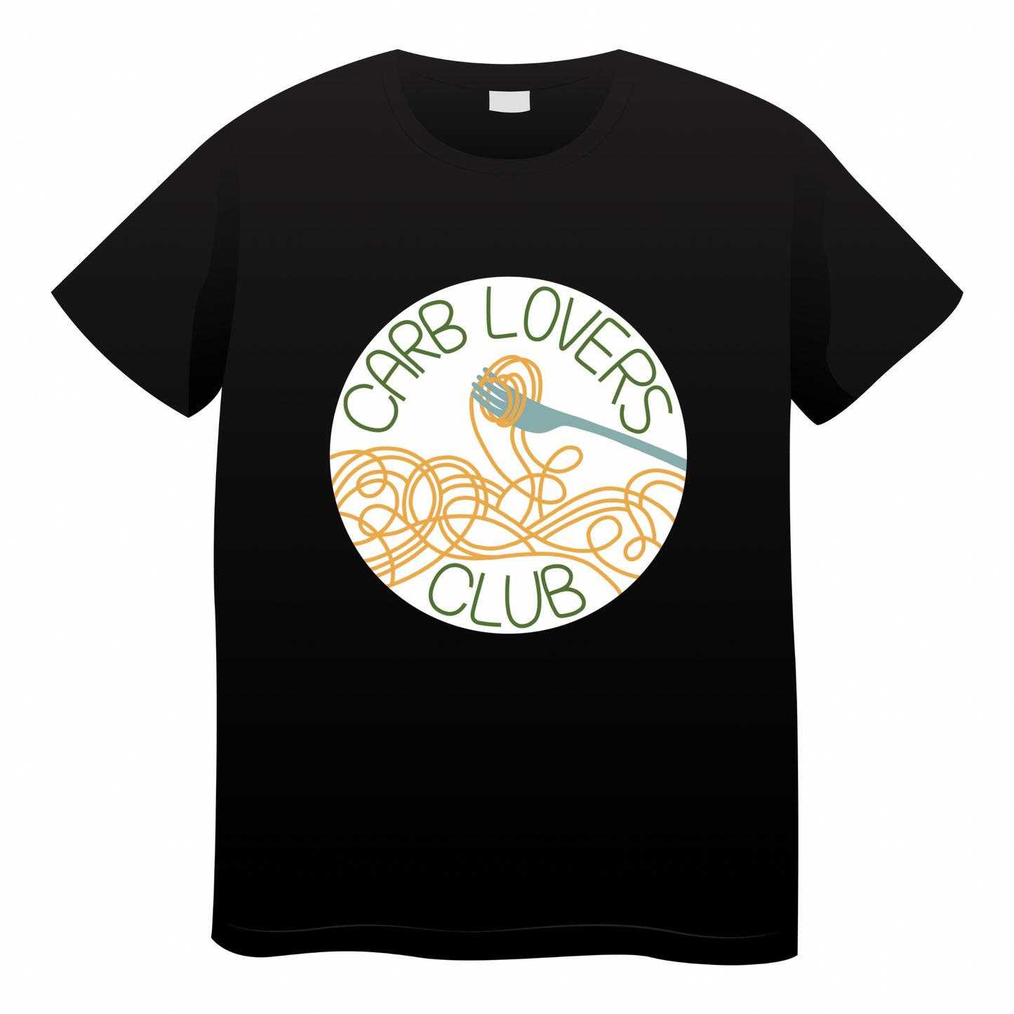 Carb Lovers Club Tshirt- (adult)