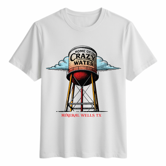Home of the Crazy Water Tshirt- (adult)