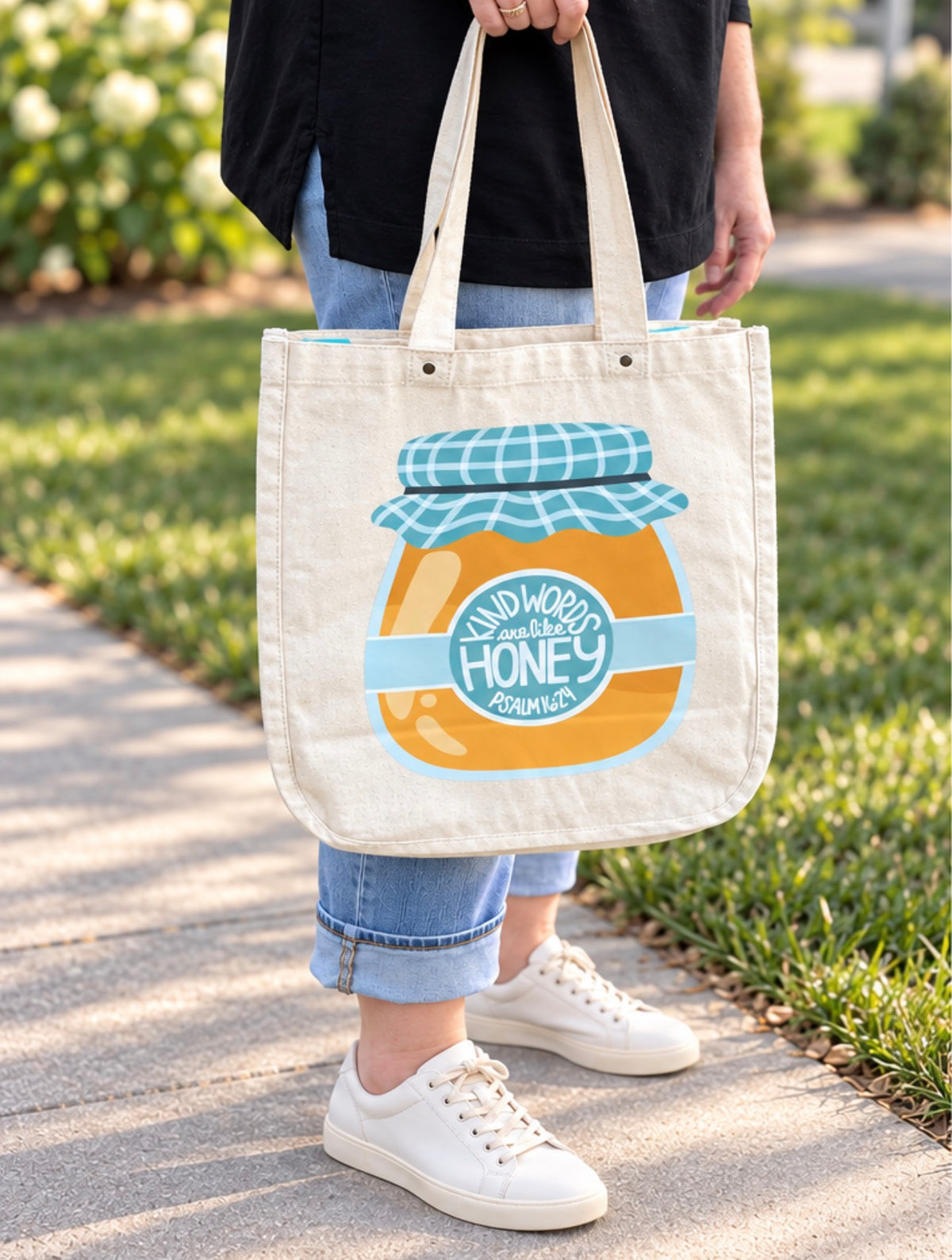 Kind Words are like Honey Bag