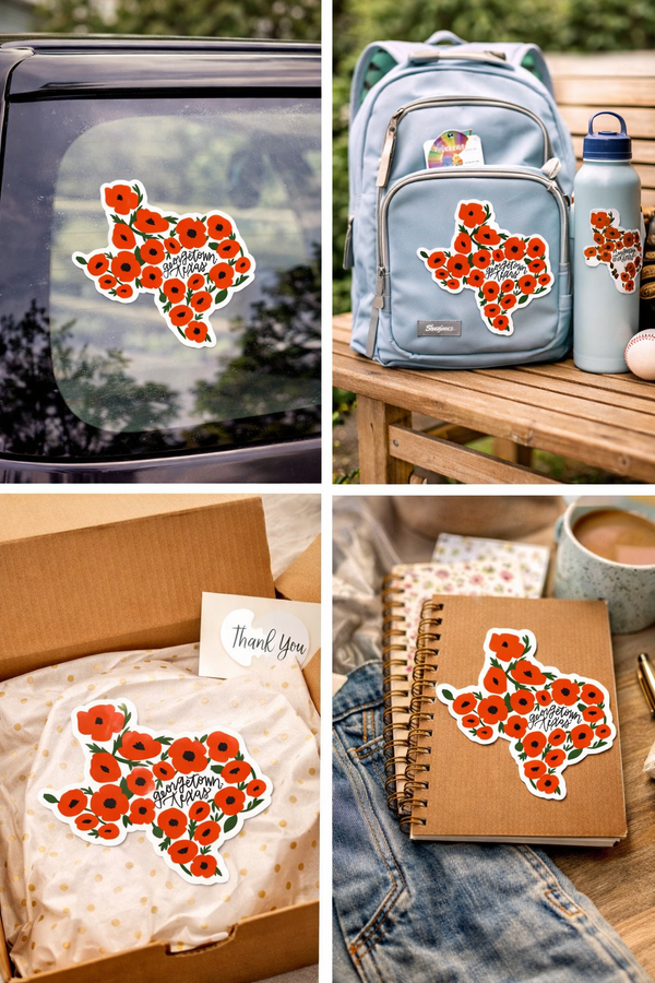 Poppy GTX Sticker