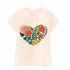 Floral Heart Tshirt