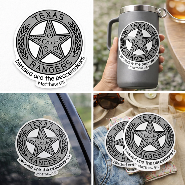 Texas Ranger Sticker
