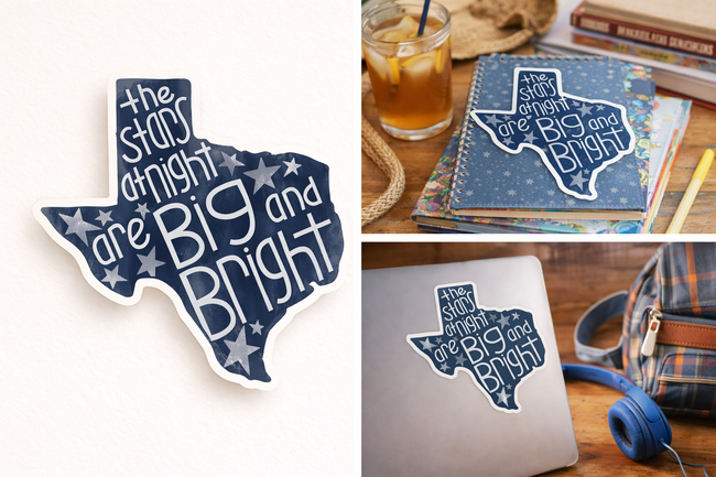 Stars at Night Sticker Hover Image