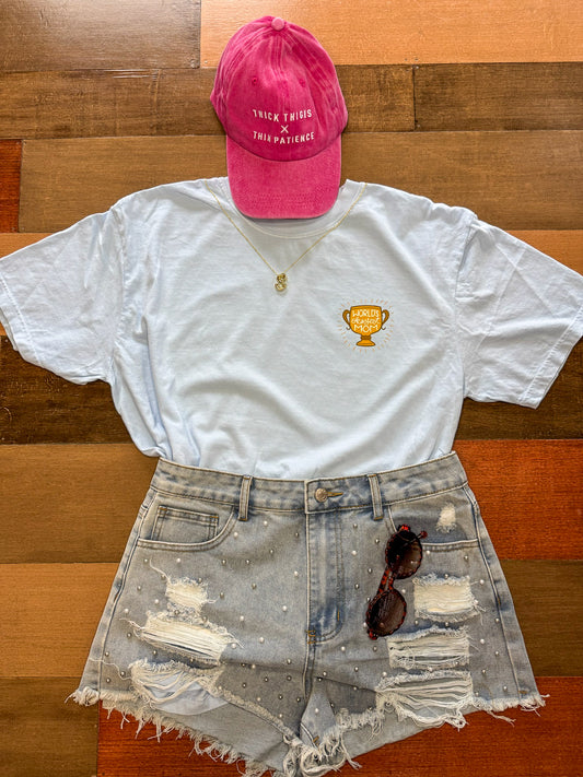 Worlds Okayest Mom Tshirt