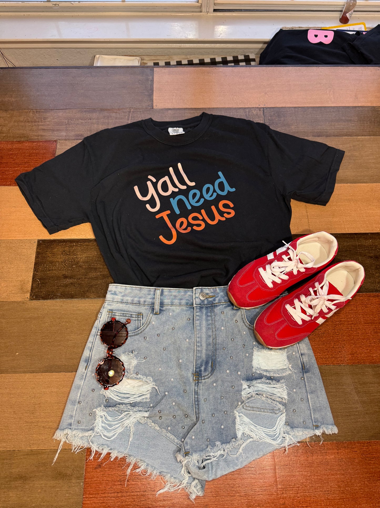 Yall Need Jesus Tshirt (adult)