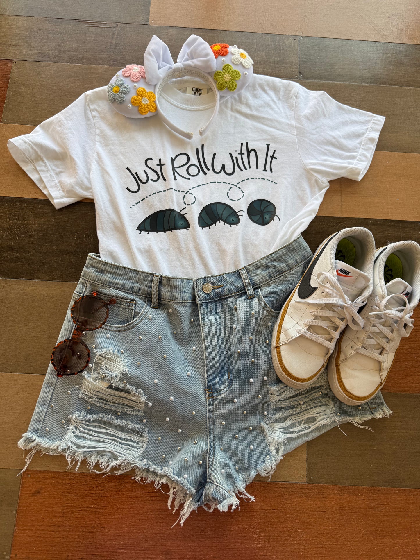 Just Roll With It Tshirt (adult)
