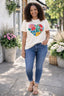 Floral Heart Tshirt