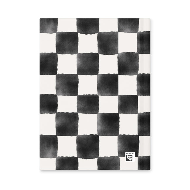 Checkered Hardcover Journal Main Image