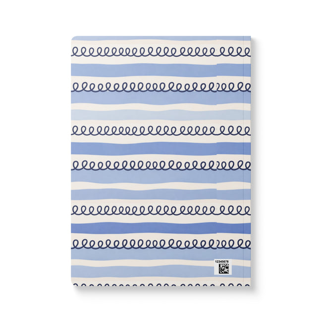 Blue Waves Softcover Journal Main Image